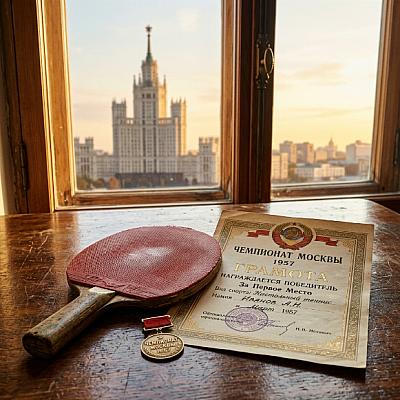 Аллея славы: новый мужской чемпион. 1957 год, Москва