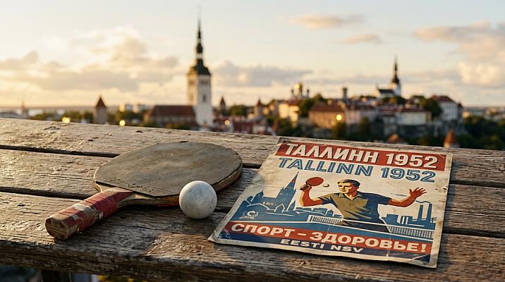 Аллея славы: Таллин принимает эстафету. Чемпионат СССР 1952 года